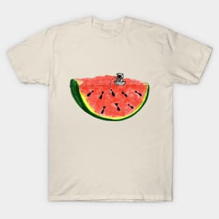 Watermelon spaceman T-Shirt